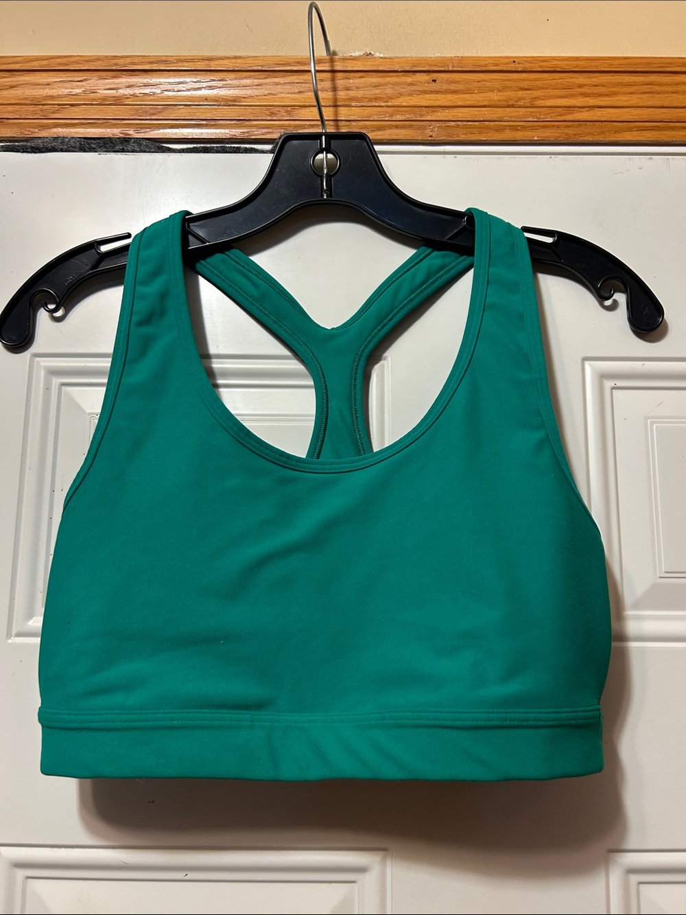 Green Racerback Sports Bra M